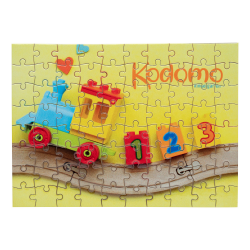 Puzzle mit Sublimationsdruck Mizzle, weiß