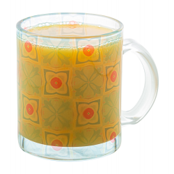 Tasse mit Sublimationsdruck Throusub, transparent