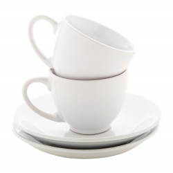 Espresso-Set Mocca, weiß