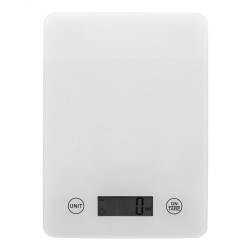 wiederaufladbare Küchenwaage Dosage, weiß