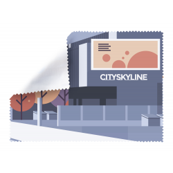 RPET Brillenreinigungstuch Dioptry RPET