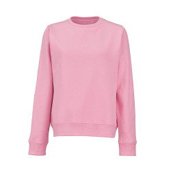"Waikiki W Sweatshirt" Damen Sweatshirt mit Rundhalsausschnitt aus Bio-Baumwolle und rPET