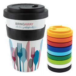 SND Coffee2Go L inkl. Deckel & Banderole (Made in Germany)