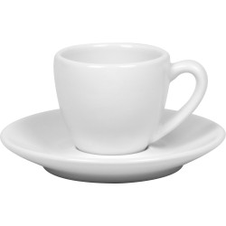 KÖNITZ Porzellantasse mit Untertasse Coffee Bar ONE