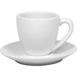 KÖNITZ Porzellantasse mit Untertasse Coffee Bar TWO