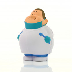 SQUEEZIES® Zahnarzt Bert® Anti-Stress-Figur
