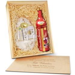 Präsentkiste "Dresdner Stollen & Striezel-Glühwein Mehrfrucht" Präsentkiste "Dresdner Stollen & Striezel-Glühwein Mehrfrucht"