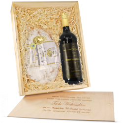 Präsentkiste "Dresdner Stollen & Dresdner Feuerzangenbowle" Präsentkiste "Dresdner Stollen & Dresdner Feuerzangenbowle"