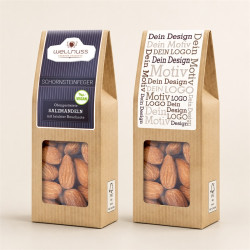 Faltschachtel Snacknüsse