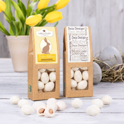 Faltschachtel Snacknüsse Ostern