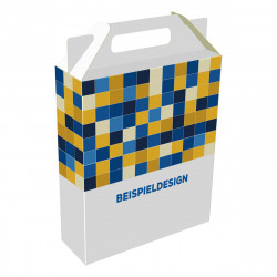 Faltschachteln mit Tragegriff und Automatikboden Faltschachteln mit Tragegriff und Automatikboden