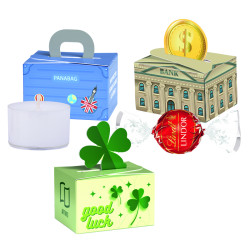 Geschenkbox Mini "Kleeblatt"