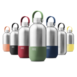noma noma Edelstahltrinkflasche mit Pulverbeschichtung