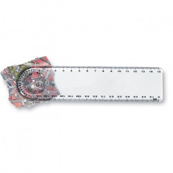 LASTA Lineal mit Lupe/Winkelmesser