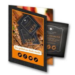 Portionsbeutel Gewürzmischung (10g) in der Klappkarte