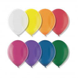 Luftballon „Transparent“, Größe L (ø ca. 33 cm)