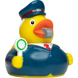 Schnabels® Quietsche-Ente Zugbegleiter