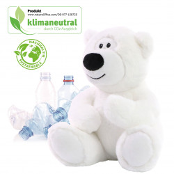 MiniFeet® Kuscheltier RecycelBär® Ice