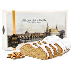 500g Edler Mandelstollen im Geschenkkarton 500g Edler Mandelstollen im Geschenkkarton