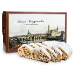 1000g Edler Marzipanstollen im Geschenkkarton