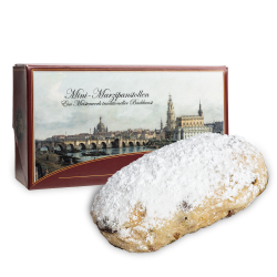 250g Mini-Marzipanstollen im Geschenkkarton
