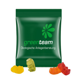 Minitüte 12 g Trolli Vegane Gummibärchen 14% Fruchtsaft