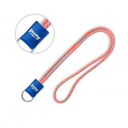 Rundes Lanyard mit PVC Badge