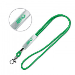 Kordel Lanyard mit PVC Schieber