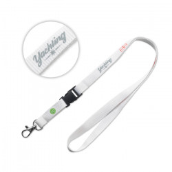 Recyceltes PET Lanyard mit Steckverschluss 