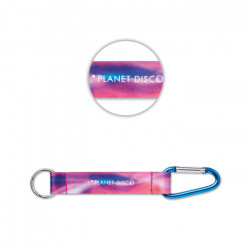 Karabiner mit sublimiertem Band Karabiner mit sublimiertem Band