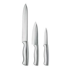 COCINERO Messer-Set Edelstahl 3-tlg.