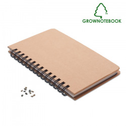 GROWNOTEBOOK™ Notizbuch Kiefersamen GROWNOTEBOOK™ Notizbuch Kiefersamen