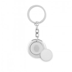 FLAT RING Schlüsselring mit Münzhalter