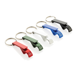 Flaschen- und Dosenöffner aus RCS recyceltem Aluminium Flaschen- und Dosenöffner aus RCS recyceltem Aluminium