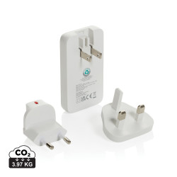 Fluxo flaches RCS 65W GaN-Ladegerät mit Stecker-Adaptern