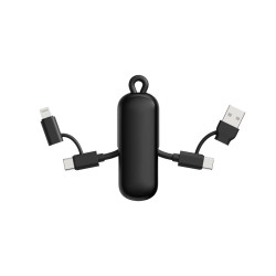 Urban Vitamin Dublin 100W 4-in-1-Kabel am Schlüsselanhänger