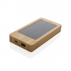 Sunwick 10.000mah Bambus Solar Powerbank Sunwick 10.000mah Bambus Solar Powerbank