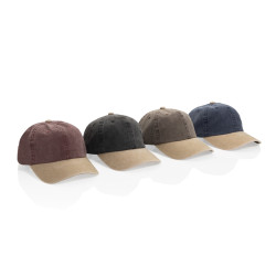 BEAU AWARE™ Two-Tone 6-Panel-Cap aus washed Cotton-Twill