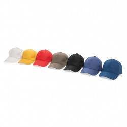 Impact 5 Panel Kappe aus 280gr rCotton mit AWARE™ Tracer Impact 5 Panel Kappe aus 280gr rCotton mit AWARE™ Tracer