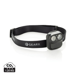 Gear X Stirnlampe mit Bewegungssensor aus RCS rec. ABS