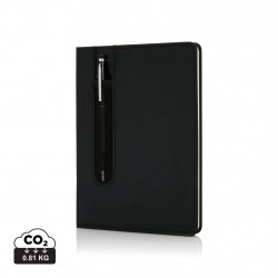 Basic Hardcover PU A5 Notizbuch mit Stylus-Stift Basic Hardcover PU A5 Notizbuch mit Stylus-Stift