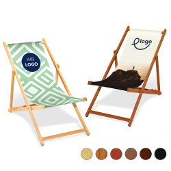 Holz-Liegestuhl PRIMUS, getackert