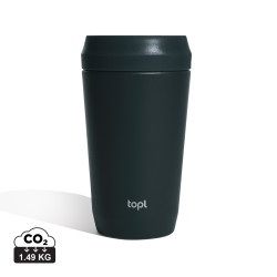 Topl-Trinkbecher aus rec. Stahl mit 360-Grad-Deckel 354ml Topl-Trinkbecher aus rec. Stahl mit 360-Grad-Deckel 354ml