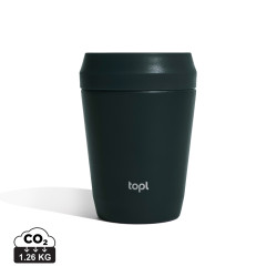 Topl-Trinkbecher aus rec. Stahl mit 360-Grad-Deckel 236ml Topl-Trinkbecher aus rec. Stahl mit 360-Grad-Deckel 236ml