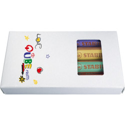 STABILO woody 3 in 1 Farbstift 4er-Set