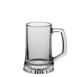 Sternboden 356 - Moderner Bierkrug mit Bodenoptik