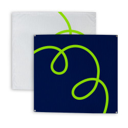 Stoffbanner Quadratisch