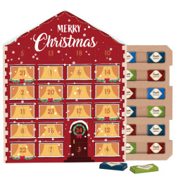 Täfelchen Adventskalender "Haus" ECO