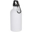 Oregon 400 ml matte RCS-zertifizierte einwandige Trinkflasche aus recyceltem Edelstahl mit Karabinerhaken