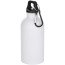 Oregon 400 ml RSC-zertifizierte einwandige Sublimation Trinkflasche aus recyceltem Edelstahl mit Karabinerhaken